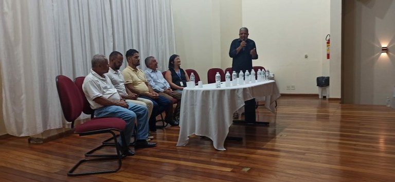 Cerimonial de entrega das matrículas do CDHU. (Imagem: Denílson Lopes)