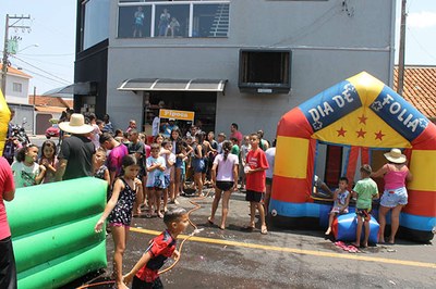 Diversão e alegria no Bairro Luiz Ometto