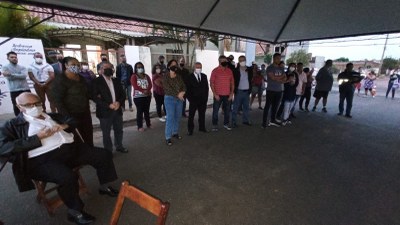 Inauguração da praça Jaime Rocha Viana