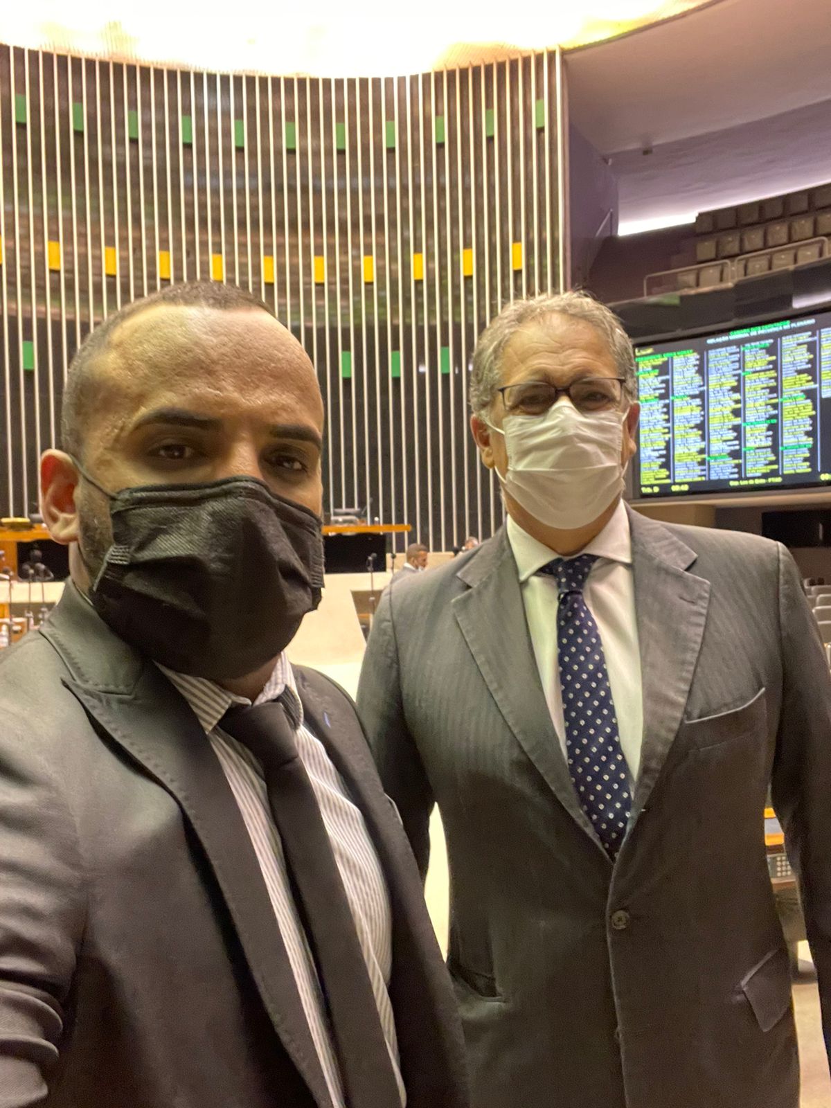 Maicon Rios e deputado federal Carlos Zarattini