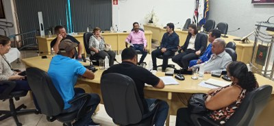 Reunião sobre o projeto de Lei número 62