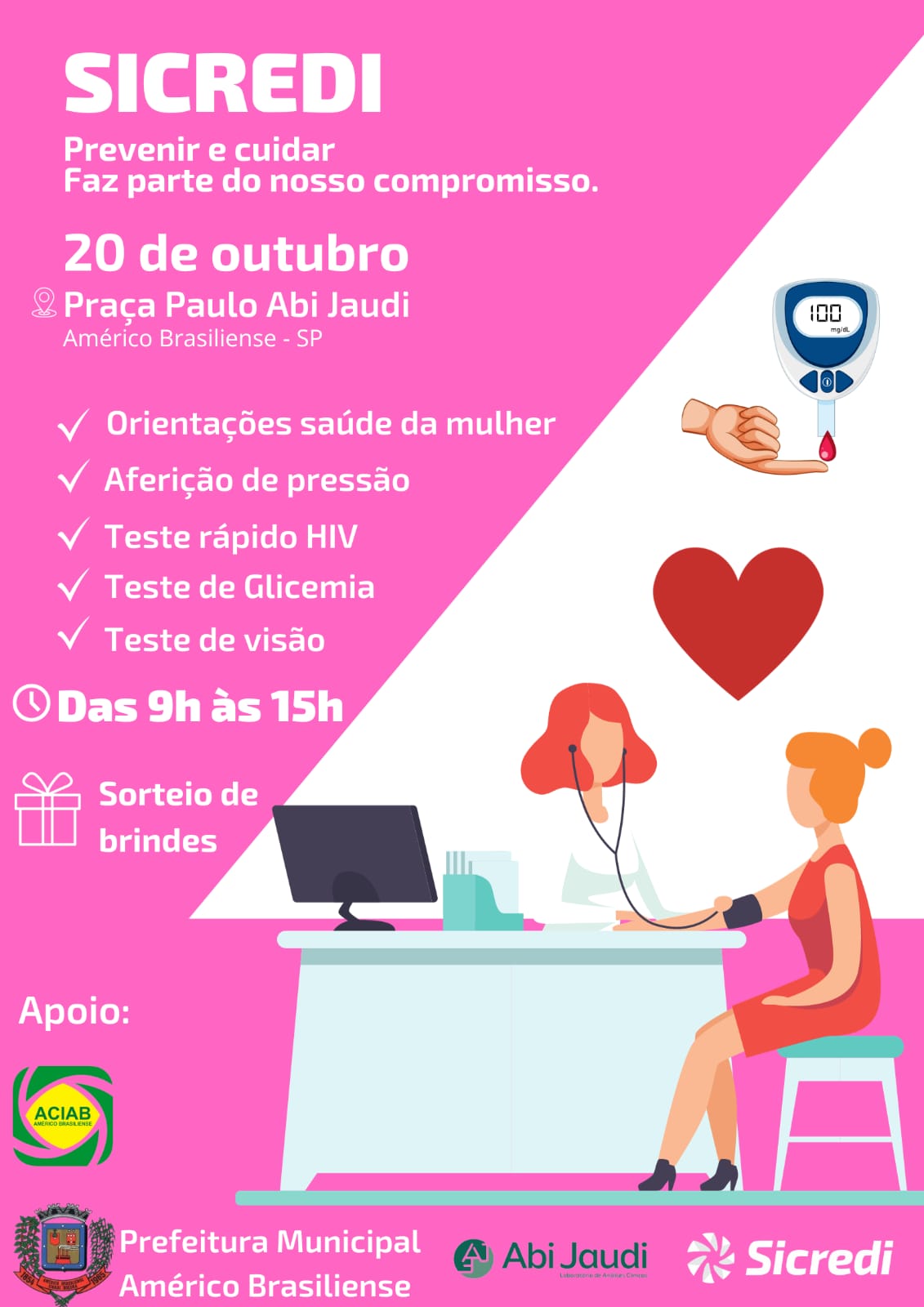 Campanha Saúde da Mulher 