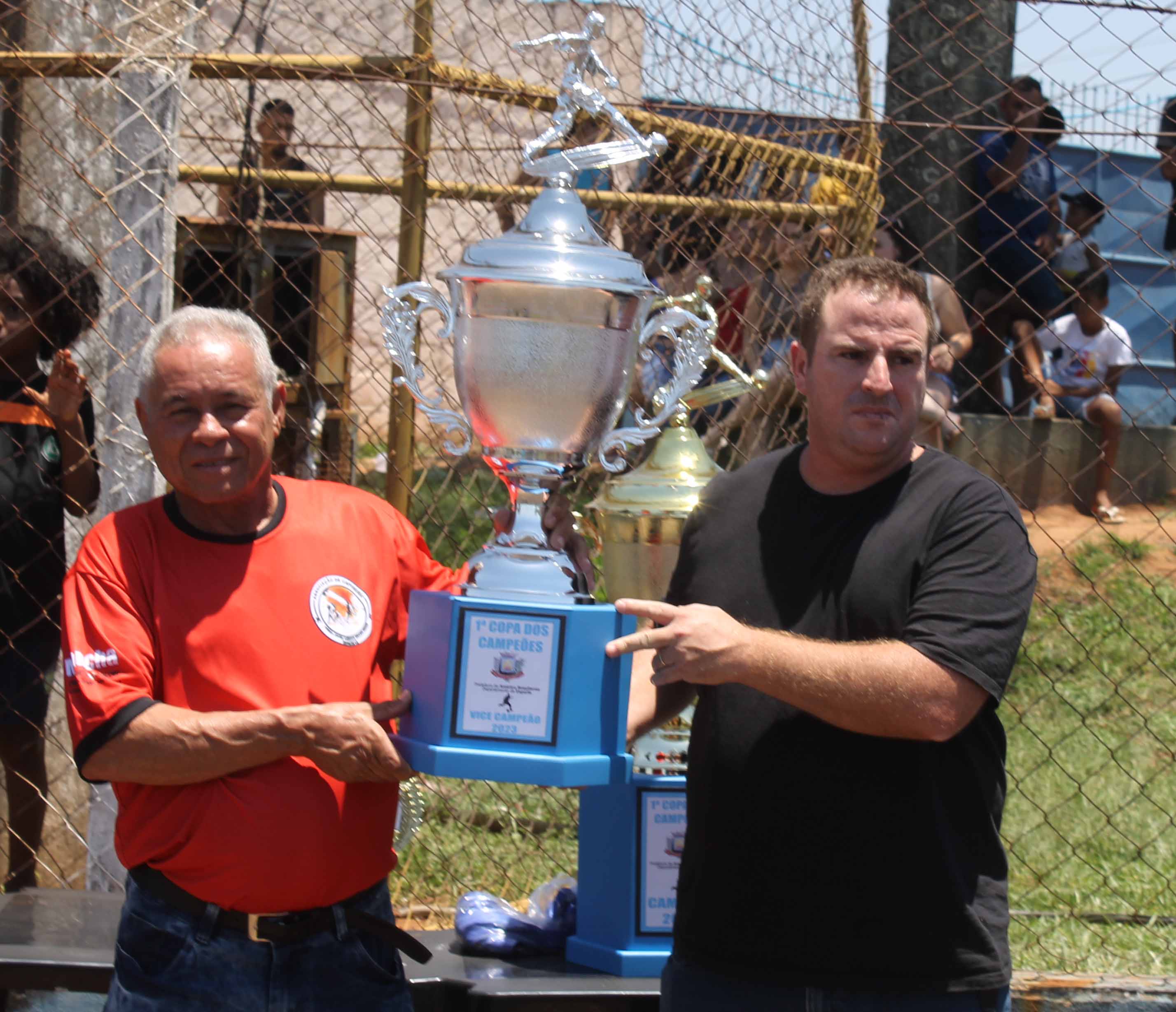 Vereadores Cidão Mineiro e Leandro Mancha