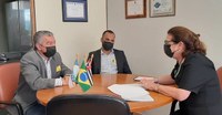 Vereador Maicon Rios esteve em Brasília-DF